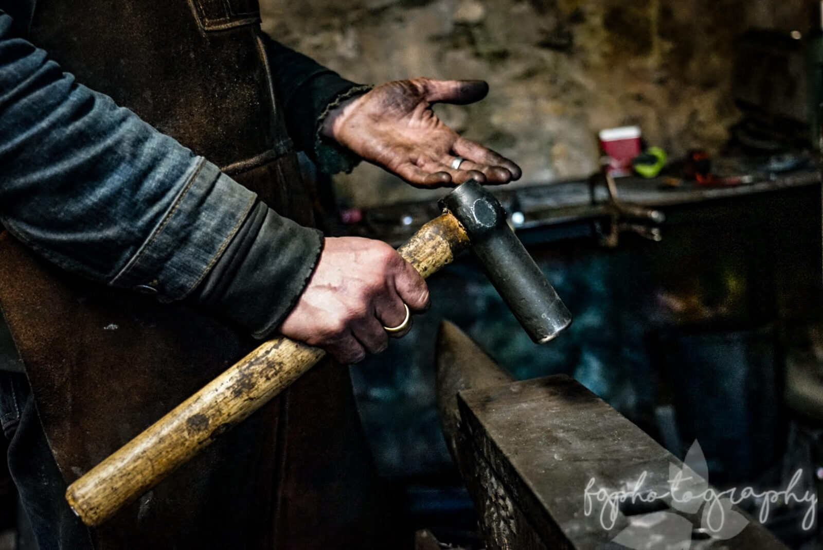 blacksmith hands